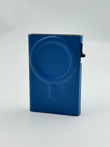 NOVARO RFID Magsafe Leather Card Wallet with Stand