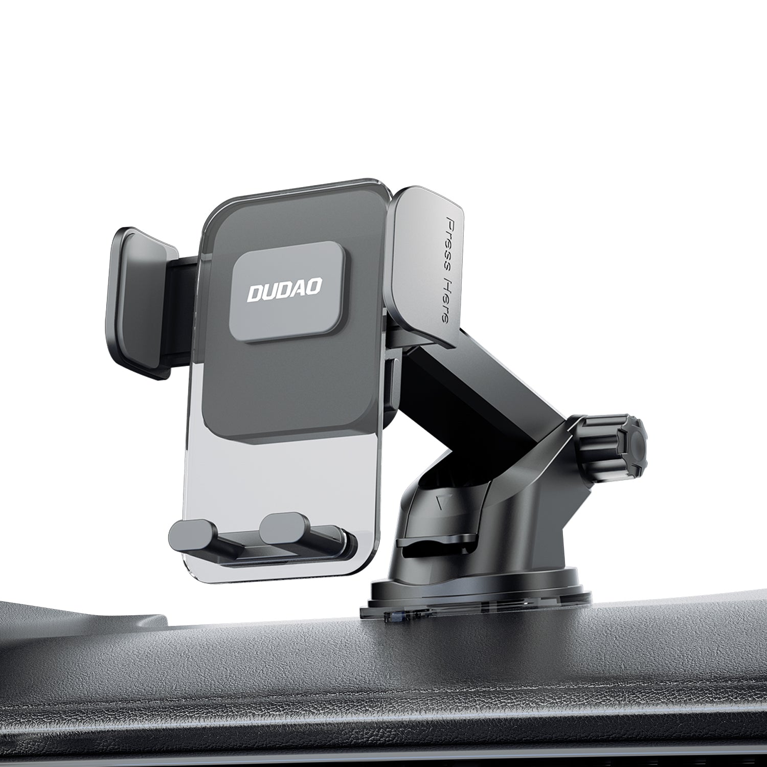 360° Rotatable Car Mobile Phone Suction Holder for Dashboard/ Windshield - Dudao India